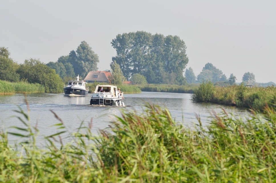 Vaarroutes in Friesland